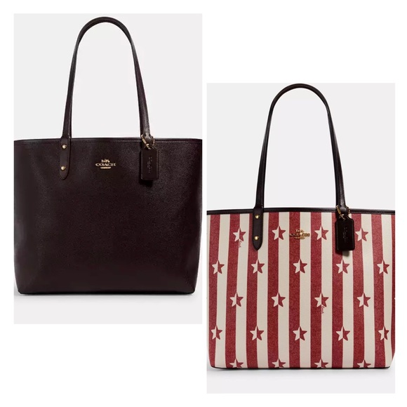 COACH REVERSIBLE CITY TOTE - Picture 1 of 13